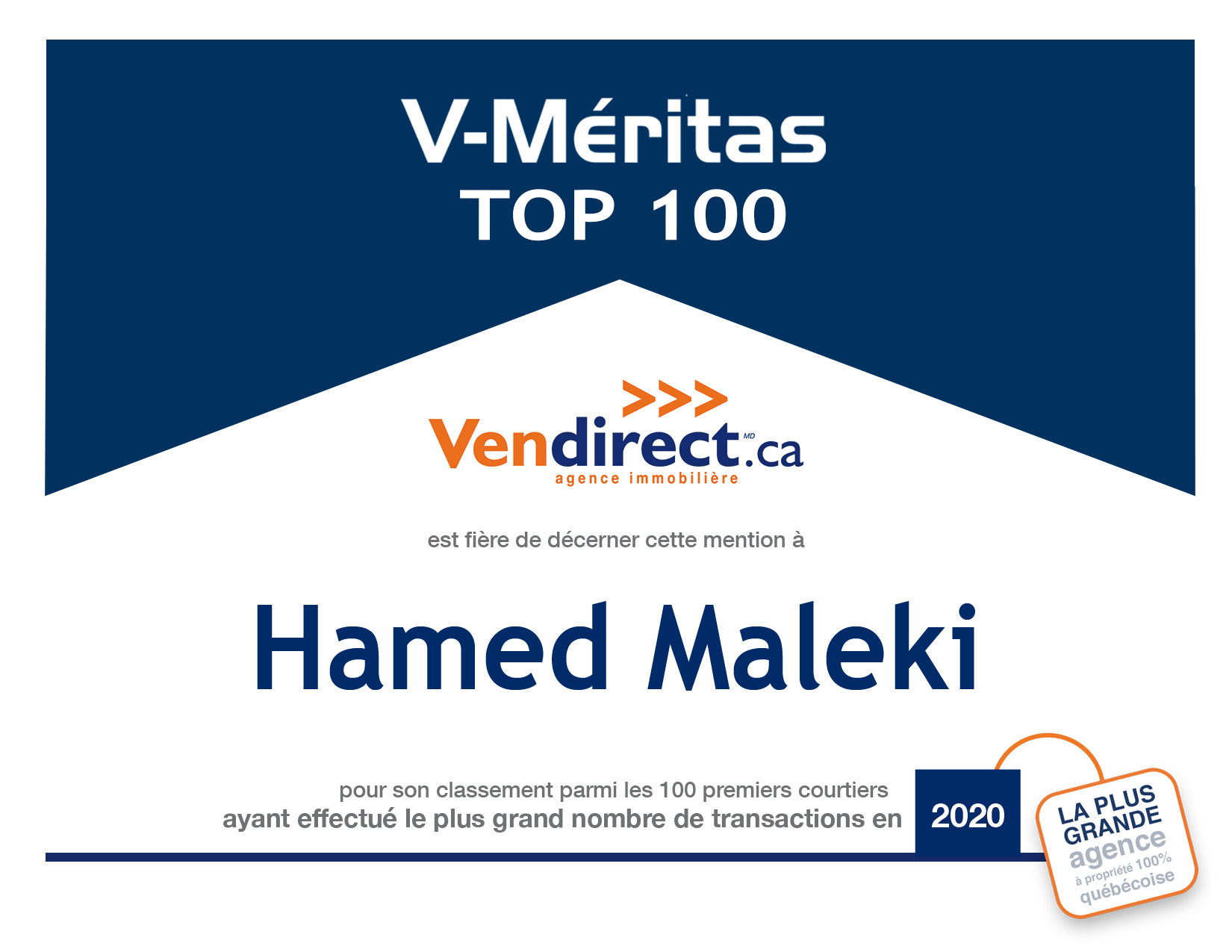 certificate one Hamed Maleki